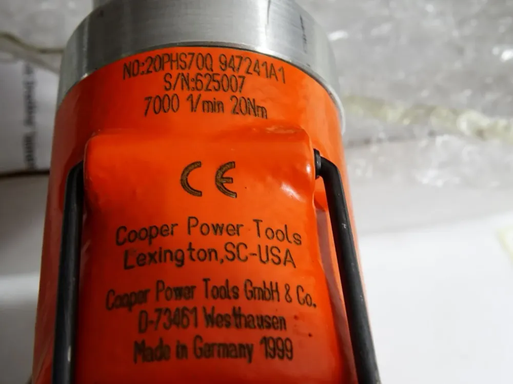 Cooper Cleco Druckluftimpulsschrauber 20PHS70Q / Neuwertig