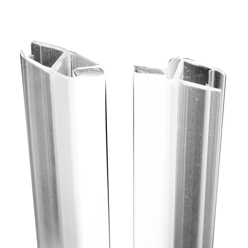 Coppia Di Guarnizioni Chiusura Magnetica Per Porta Linea Essential- Lunghezza Cm 190- Dhimp- Pezzi 1