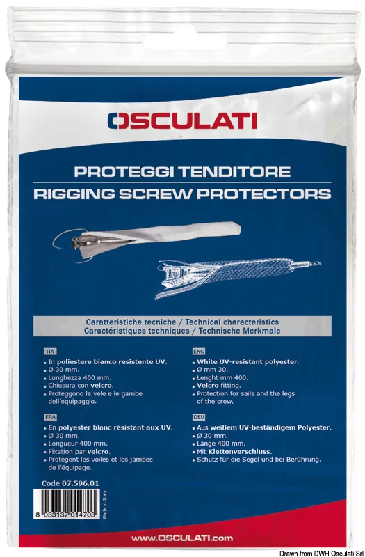 Copri tenditore bianco 30 mm