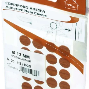 COPRIFORO ADESIVO colore noce Italfeltri