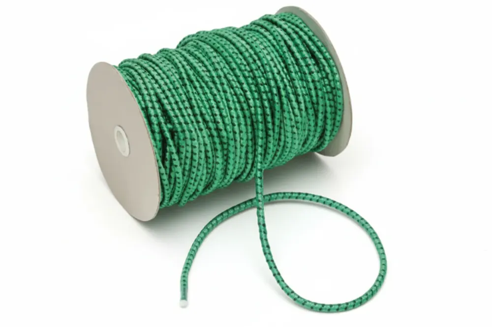 Corda Elastica Bobina- - Ø Mm.8 Colore Verde - 100 Mt