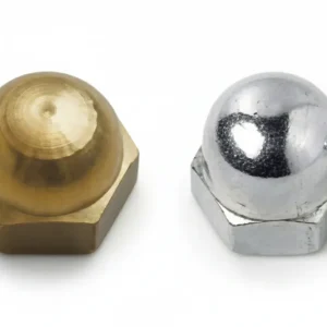 Dado Cieco Ottone- - Ø Mm.10 Ottone - 50 Pezzi