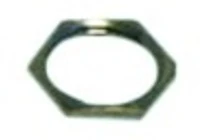 dado filetto pg11 ch 21 ottone nichelato con. 5 pz spessore 3,1mm