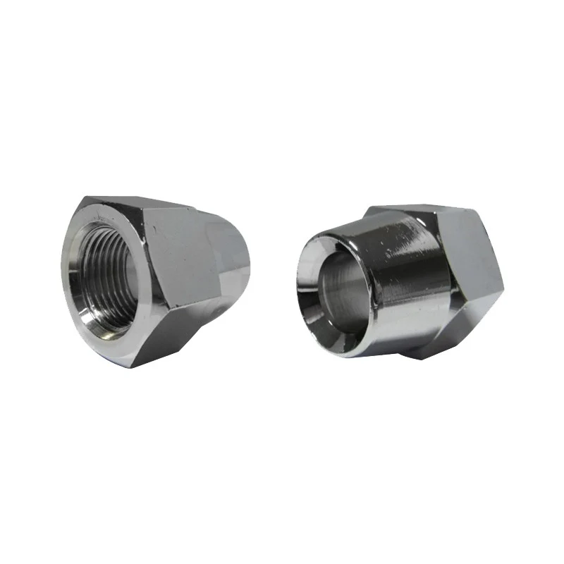 DADO SNODO RUBINETTO 3/8 CONICO CROMATO -ES.24 - VBM