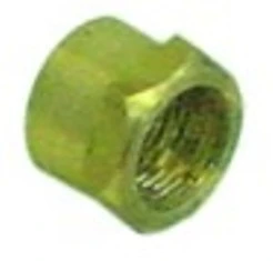 dado termocoppia filetto m6x0,5 h 6,5mm ch 8 ottone con. 1 pz