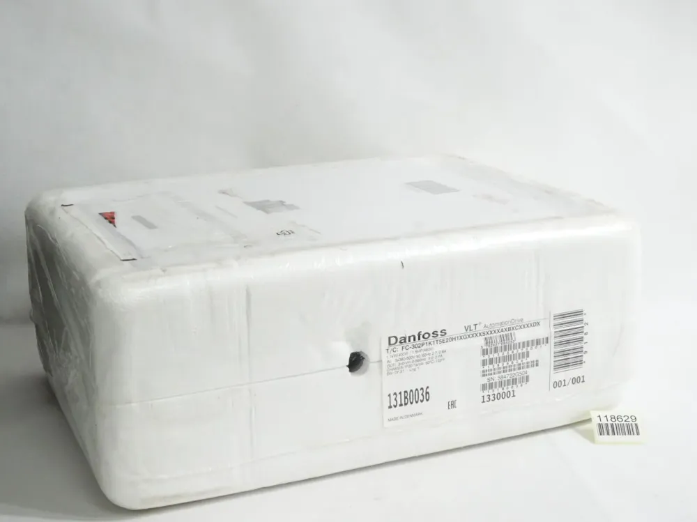 Danfoss VLT Frequenzumrichter 131B0036 FC-302P1K1T5E20H1 1.1kW / Neu OVP