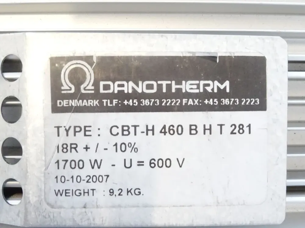 Danotherm CBT-H460BHT281 / 1700W 600V