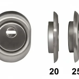Defender Monolito Vite Bd250 Cromo Satinato Mm.88X68X25H. Disec