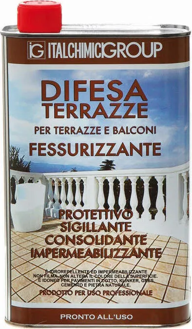 DIFESA TERRAZZE impermeabilizzante fessurizzante 5 Lt.