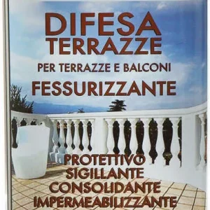 DIFESA TERRAZZE impermeabilizzante fessurizzante 1 Lt.
