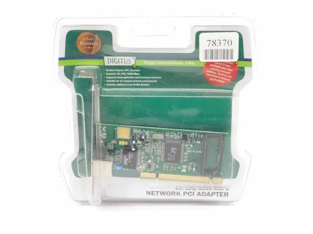 Digitus Network PCI Adapter 10/100/1000 MBPS NEU/OVP