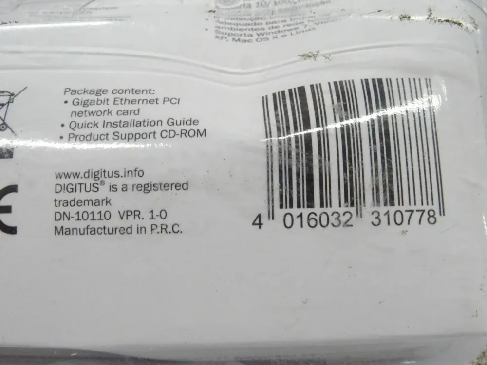 Digitus Network PCI Adapter 10/100/1000 MBPS NEU/OVP