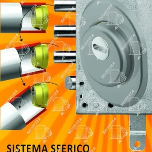 DISEC - MOSTRINA COPRIVITE CROMO SATINATO
