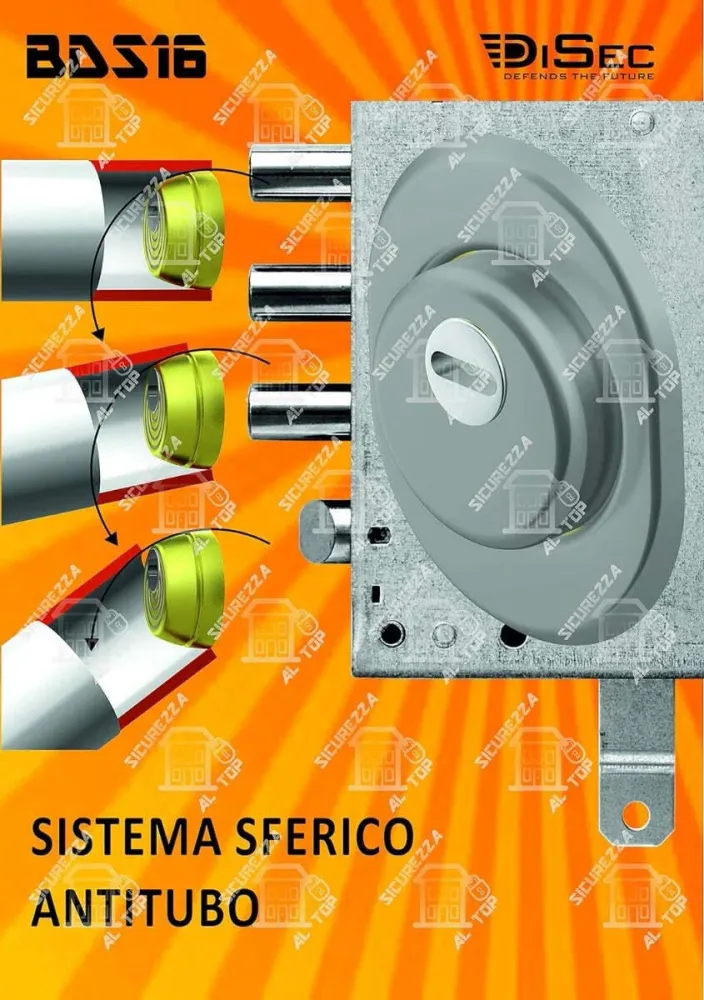 DISEC - MOSTRINA COPRIVITE CROMO SATINATO