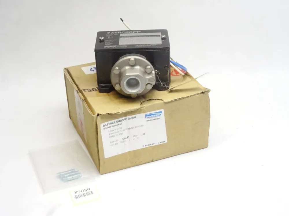 Dresser Ashcroft Pressure Switch B-4-64-V-UL-07 / Neu OVP