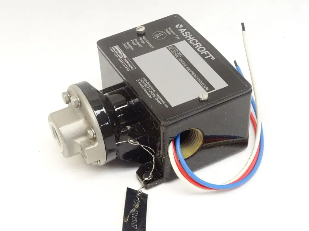 Dresser Ashcroft Pressure Switch B-4-64-V-UL-07 / Neu OVP