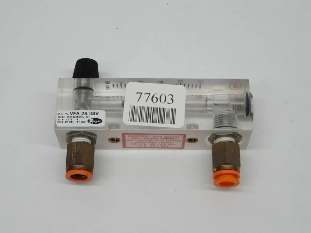 Dwyer Instruments Inc. VFA-25-AAV / T10S Schwebekörperdurchflussmesser