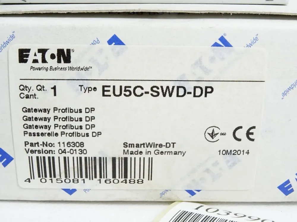 Eaton Gateway Profibus DP EU5C-SWD-DP / Neu OVP