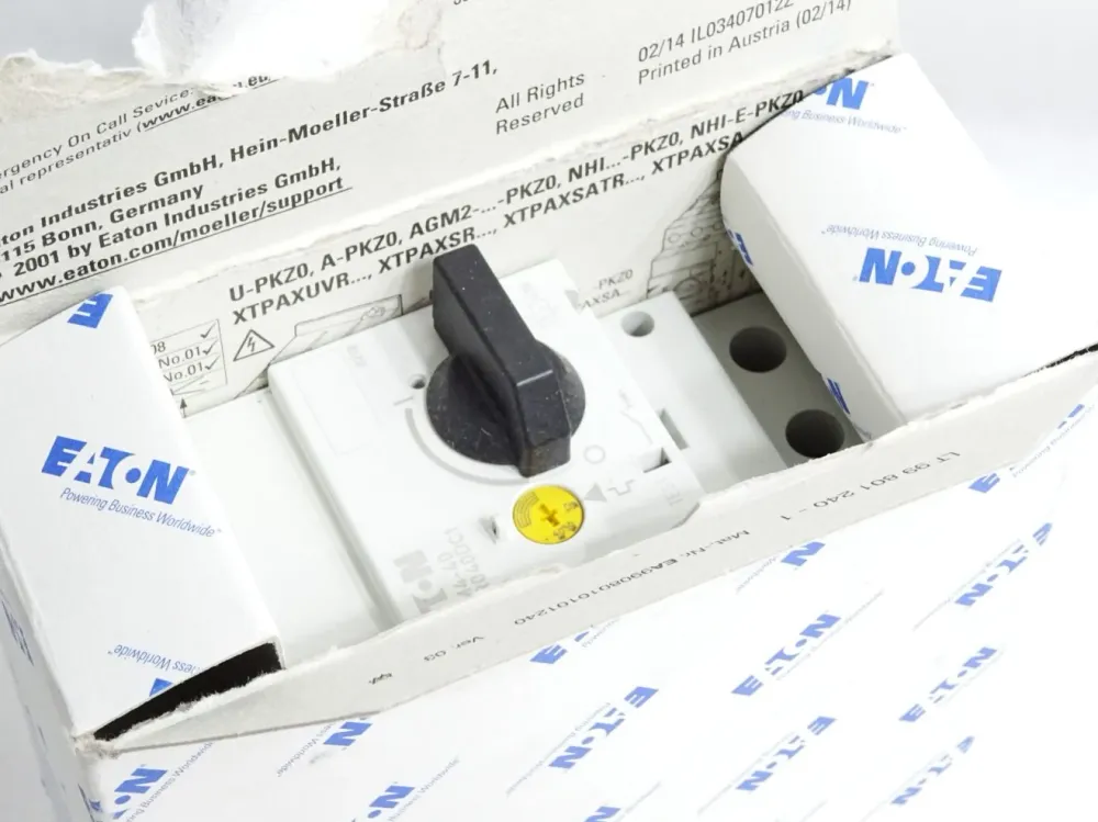Eaton Motorschutzschalter PKZM4-40 XTPR040DC1NL XTPR040DC1 / Neu OVP