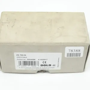 E.Dold u. Shöhne ZS 700.04 / 0004056 Stecktubus NEU/OVP