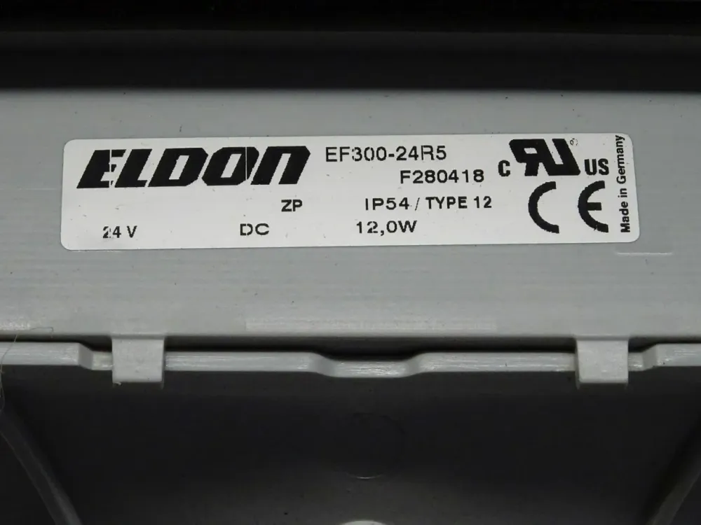 Eldon EF300-24R5 Filterlüfter / Luftstrom 223m3/h / IP54 / Type 12 / 24V DC 12,0W