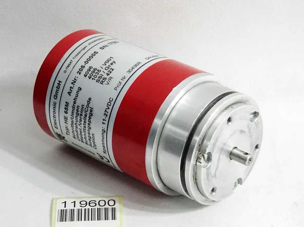 TR Electronic Absolut-Encoder HE65M 205-00005 4096/4096 INTERBUS-S Schnittstelle