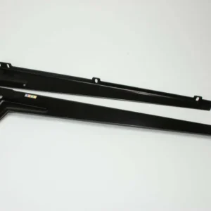 ELEMENT SYSTEM - COPPIA MENSOLE ANGOLATE 480 MM CON CLIP COLORE NERO