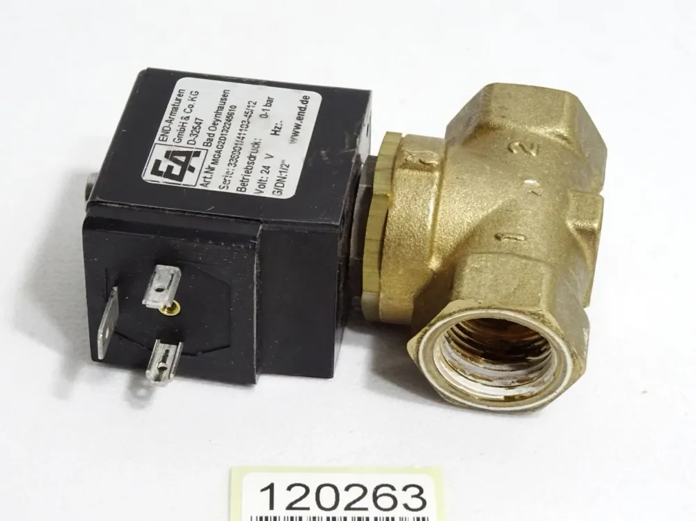 EA END-Armaturen 2/2-Magnetventil G1/2" MGAG2D132245610