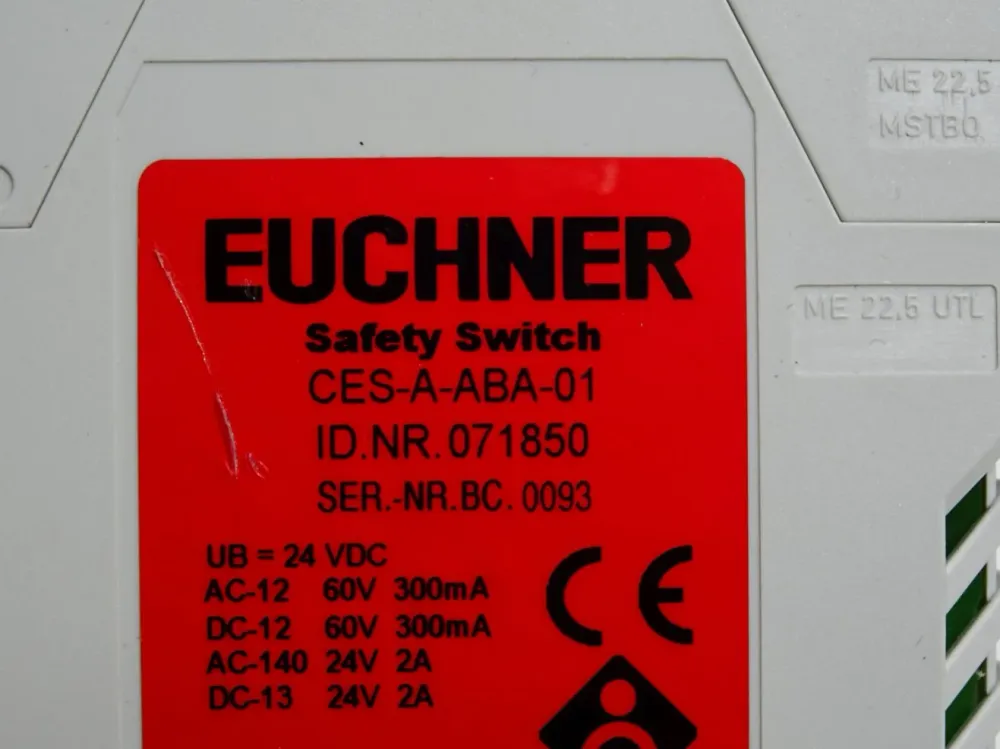 Euchner CES--ABA-01 071850 Sicherheitsrelais