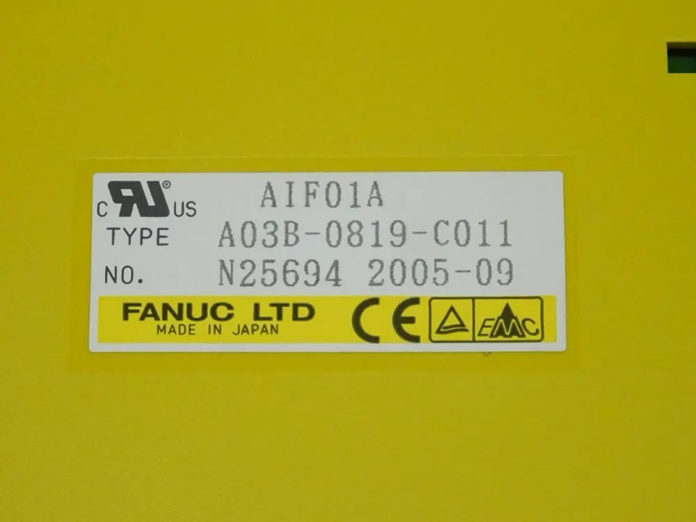 Fanuc AIF01A Interface Modul A03B-0819-C011 // N25694 2005-09 NEU