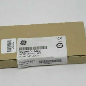 GE Fanuc / Emerson IC220MDL642C Ausgabe Relais Modul 24VDC positive Logik NEU-versiegelt