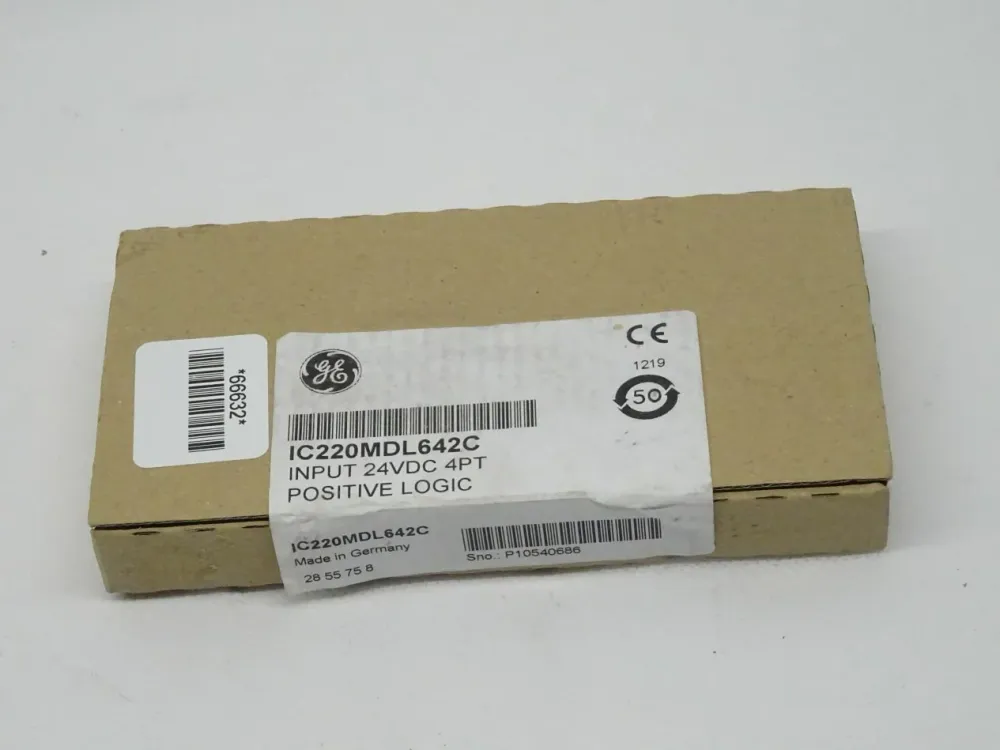 GE Fanuc / Emerson IC220MDL642C Ausgabe Relais Modul 24VDC positive Logik NEU-versiegelt