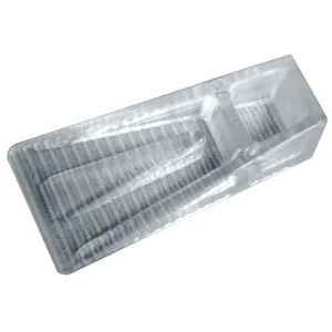 Bl Fermaporta Gomma Antiscivolo Cristal 4 Pz*- Plastimetal- 5,0 Blister