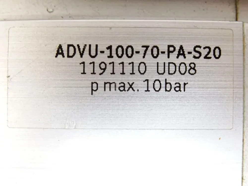 Festo 1191110 ADVU-100-70-PA-S20 Kompaktzylinder