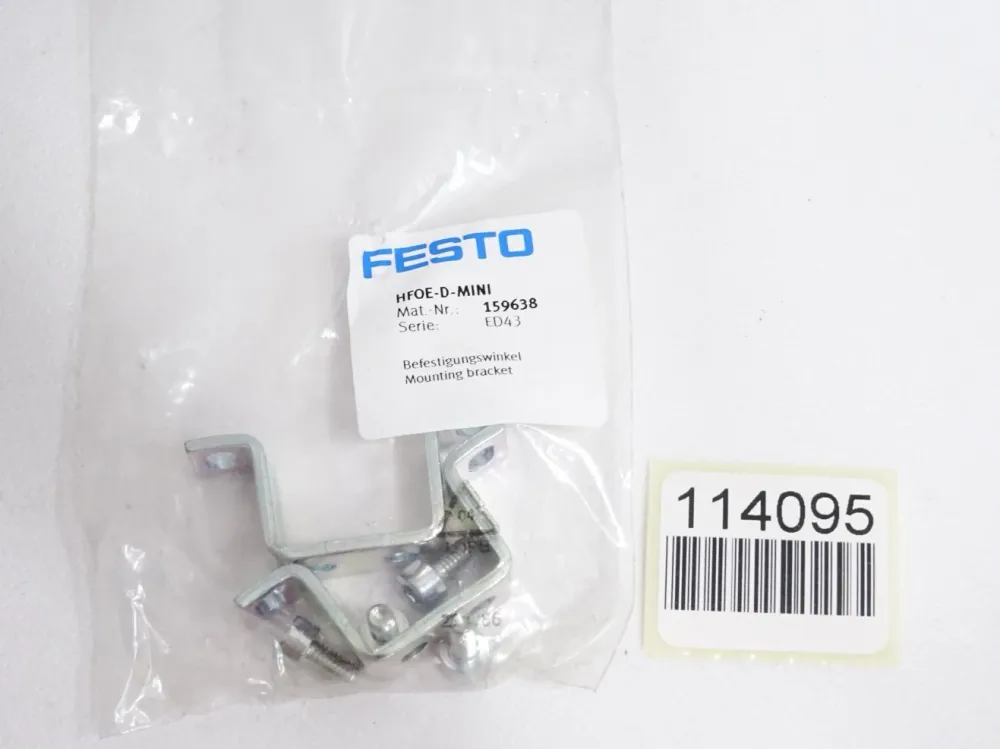 Festo 159638 HFOE-D-MINI Befestigungswinkel / Neu OVP