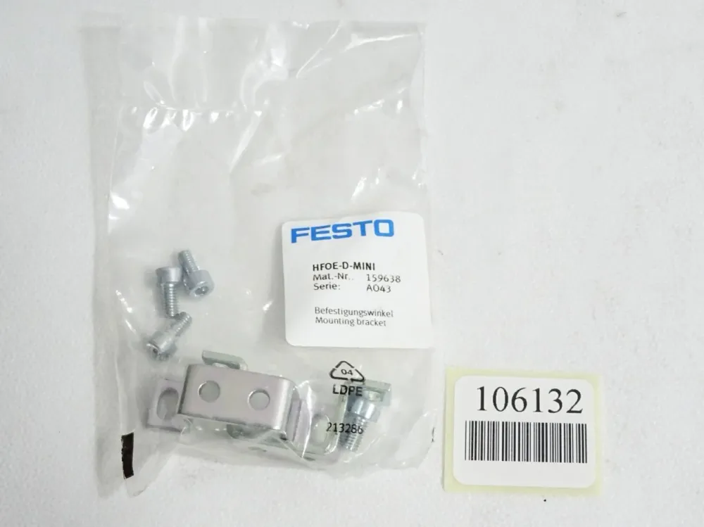 Festo 159638 HFOE-D-MINI Befestigungswinkel / Neu OVP