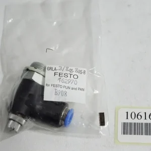Festo 162970 GRLA-3/8-QS-8-RS-B Drossel-Rückschlagventil / Neu OVP