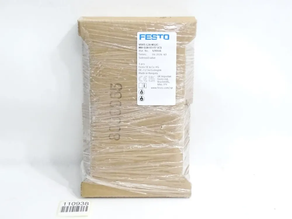 Festo 576516 VUVS-L20-M32C-MH-G18-U3-F7-1C1 Magnetventil / Neu OVP