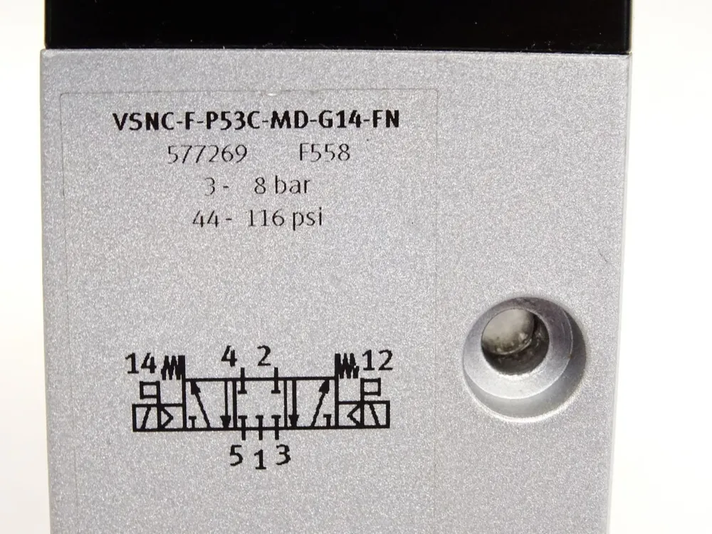 Festo Magnetventil 577269 VSNC-F-P53C-MD-G14-FN VSNC-F-P53C-MD-G14-FN-1C3-EX4-M