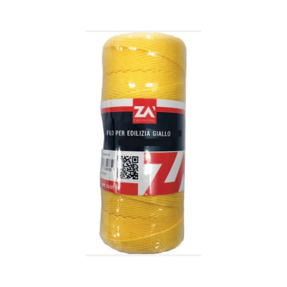 Filo per edilizia 1,8 mm cf 50 m giallo