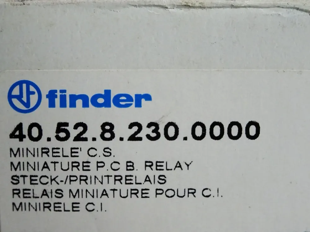Finder Relais 40.52.8.230.0000 5A / Neu