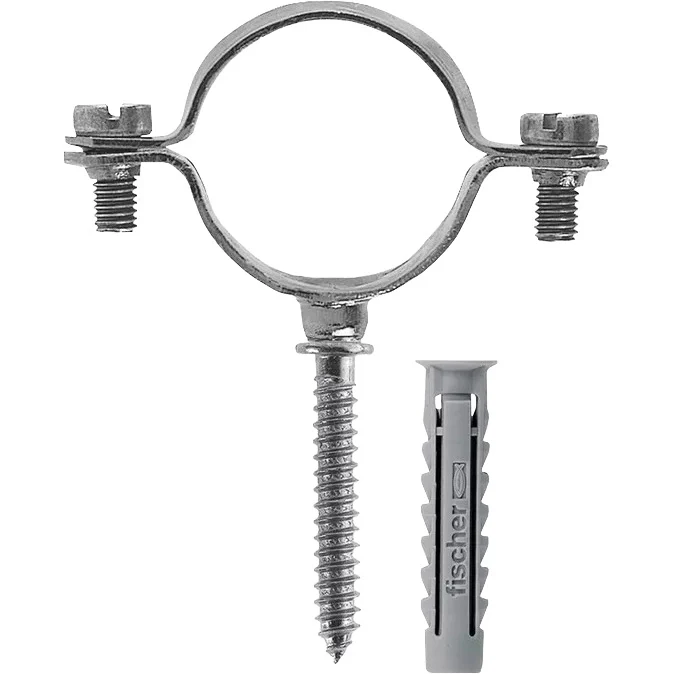 Fischer 10 Collari Mm.26 Czv C/Vite + Tassello- 1,0 Confezione