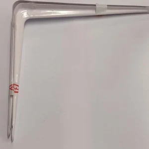 FISCHER - COPPIA REGGIMENSOLE NERVATE PER ARREDO CASA 250x300MM - COLORE BIANCO **