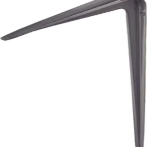 FISCHER - COPPIA REGGIMENSOLE NERVATE PER ARREDO CASA 250x300MM - COLORE GRIGIO **