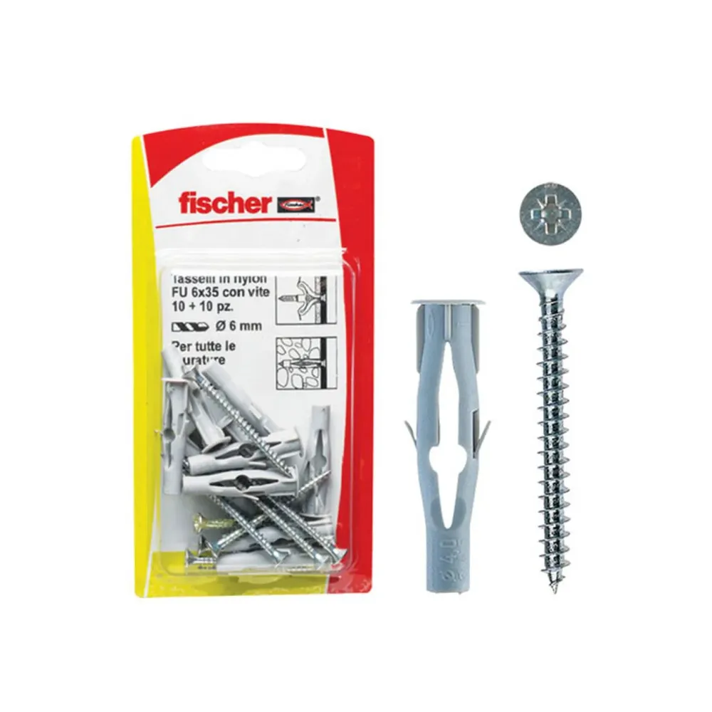 Fischer Tasselli Blister Fu 8X50 Vk