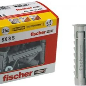 FISCHER - 50 TASSELLI AD ESPANSIONE CON VITI 5MM