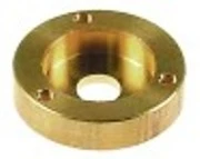 flangia per guarnizione diametro est. 35mm diametro int. 1 22mm diametro int. 2 9mm spessore 8mm ottone