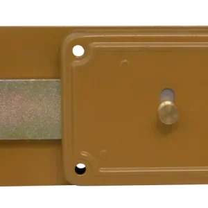 F.Lli Facchinetti Ferroglietto Serratura Legno Appl. 6 M. Cil/Fisso S/Accessori Art. P61 E.60