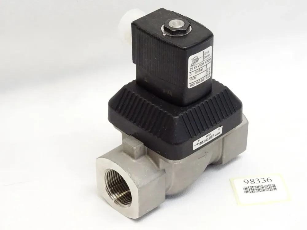 Fluid Concept Magnetventil 2113 V034 VA20 0-10bar FKM 100153891 / Neu