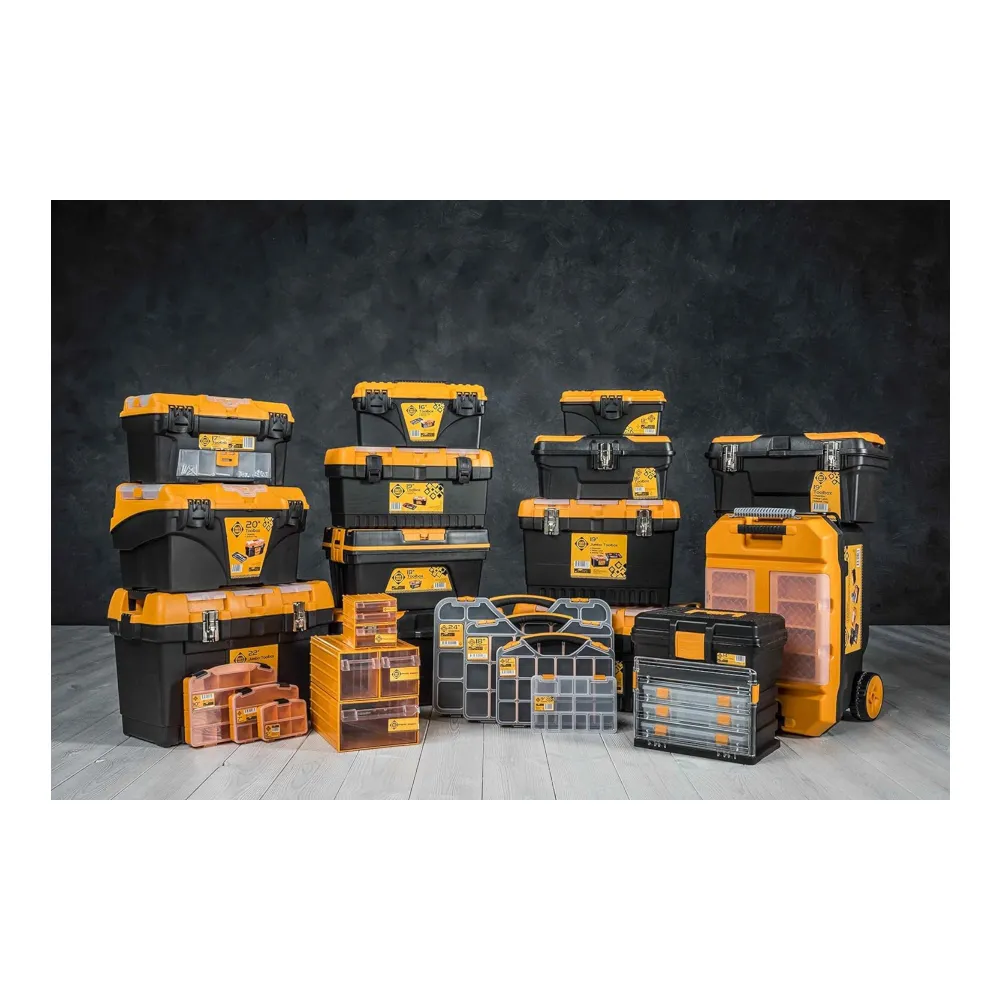 FORTE Tools Box ORG-10 Organizzatore per minuteria ( 000051144705 ) 251 x 200 x 44 mm con 10 scomparti per chiodi viti tas...
